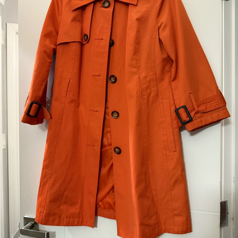 Michael Kors Vibrant Orange Coat
